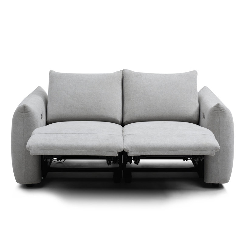 Chargeur élévateur électrique, tissu chenille doux - chaise grise, moelleux mi-ferme, Grey Chenille