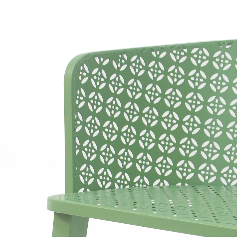 Chaise de salle à manger d'extérieur (ensemble de 2), Vert