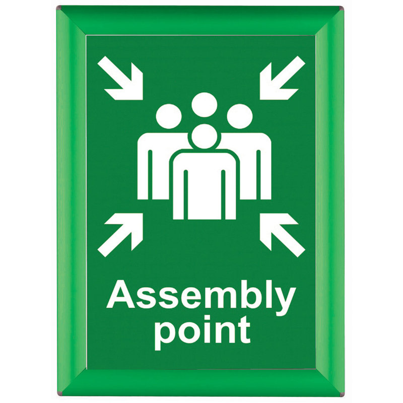 Busygrip Coloured Poster Frame, Blue, 29.7 cm H x 21 cm W