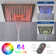 16" Flush Mounted 4-Function Thermostatic Luxury Complete Shower System with LED and Bluetooth Music