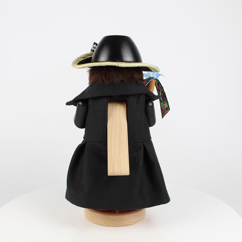 Kurt Adler Steinbach Wooden Chubby Nutcracker, Ein Bayer - Thumbnail 5