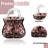 Glass Purse Vase