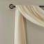 Panneau de rideau transparent en polyester Angelos-692640827-692640830