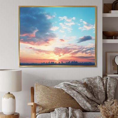 " Blue White Sky Harmony "