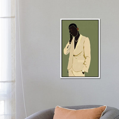 Pierre 1 Piece Wrapped Canvas Wall Art