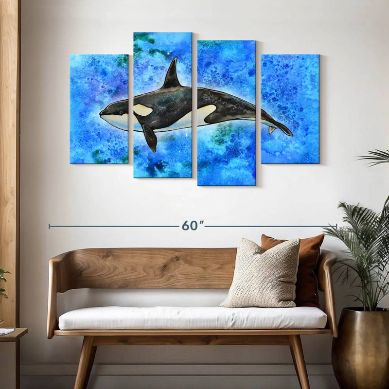 Brampt Orca On Blue