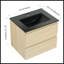 Meuble-lavabo mural 24 po avec lavabo en céramique noire-1706306079-1706306078