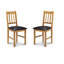 Carmel 47cm H Upholstered Slat Back Side Chair