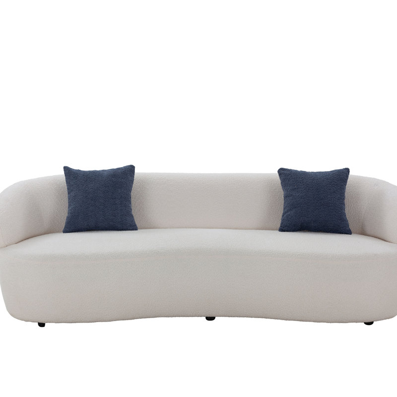 Canapé Cloud Mid-Century à 3 places moderne, Beige
