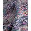 Tapis moderne fait à la main de conception unique - bleu, 7 pi 10 po x 9 pi 10 po