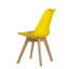 4 Ayden Upholstered Dining Chair with Cushion Seat Padding-1939212155