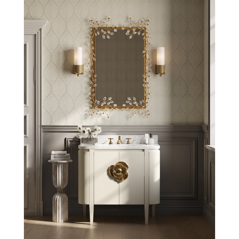 Briallen 36" Vanity with Oval Undermount Sink, White