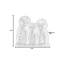 Praying Family Fiberstone Garden Statue- Aged Moss