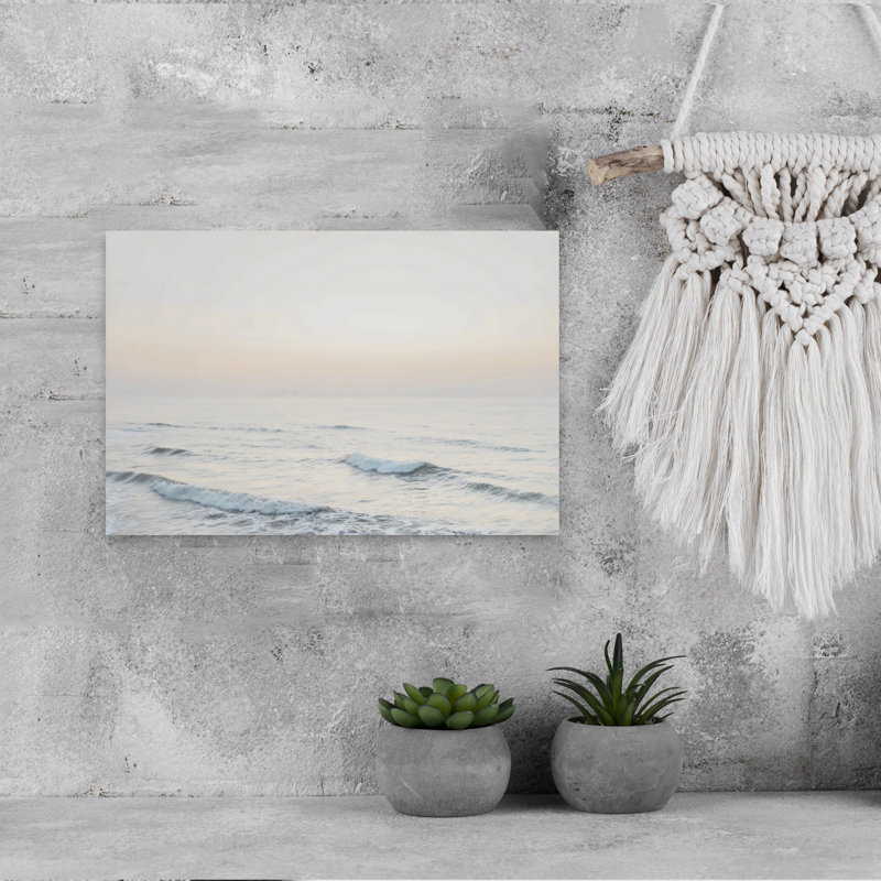 «Dawn Contemporary Beach», art mural, 12" H x 18" W