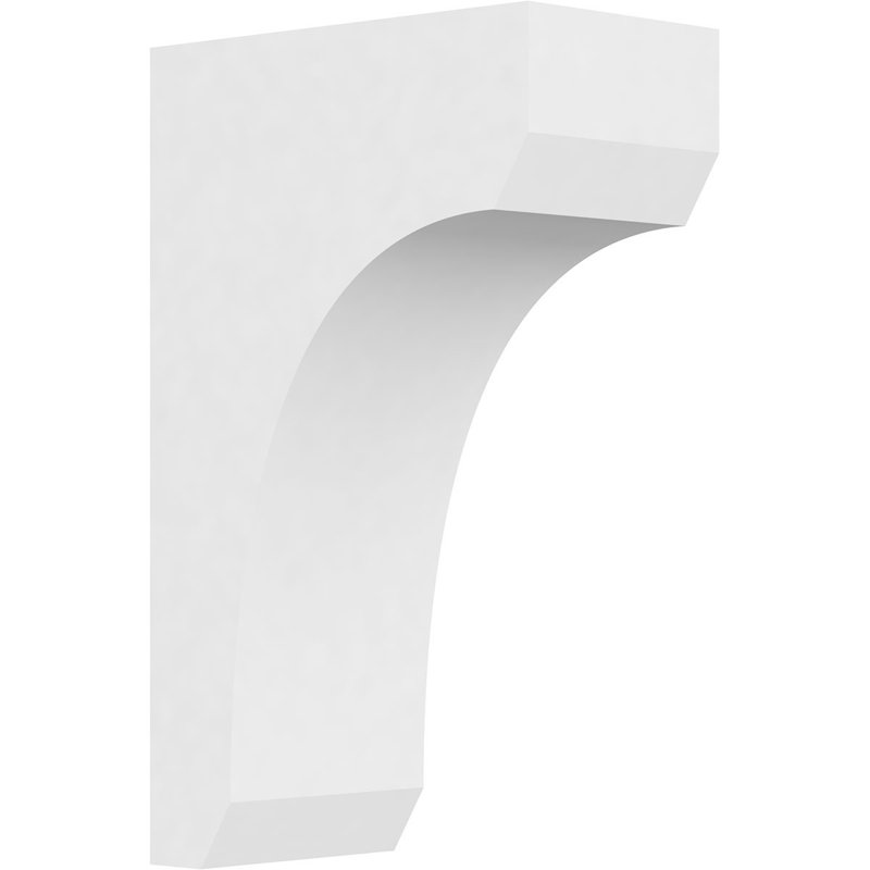 Corbeau standard en uréthane Signature standard, brun clair apprêté, H 10 po x l 3 po x P 6 po