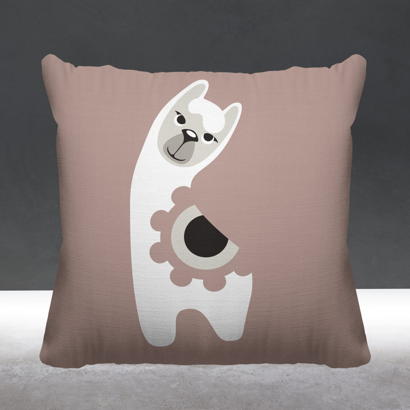 Coussin Inkie, 19 po x 19 po, Ombre, Carré