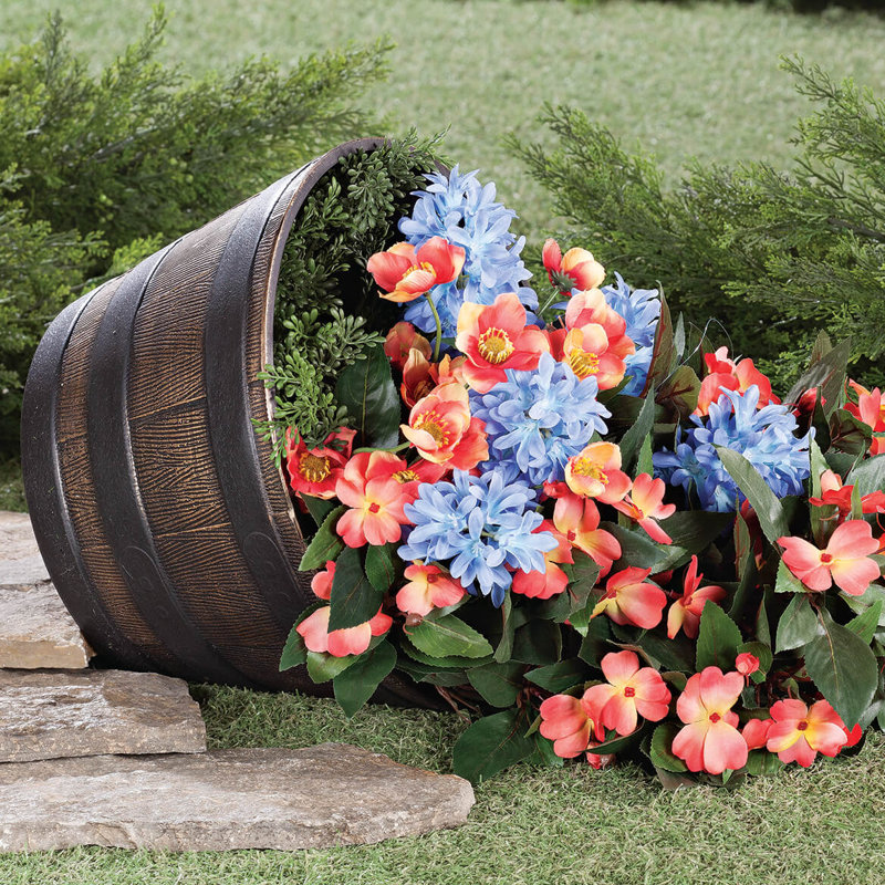 Barrel Planters Set of 4