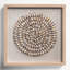 Riviera Framed Wall Art In Beige Simnia Shell
