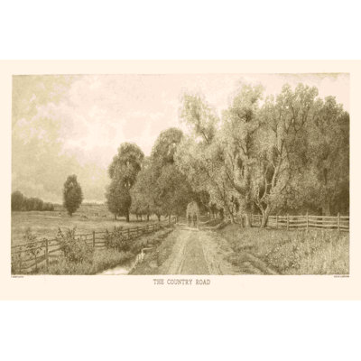 Sépia The Country Road