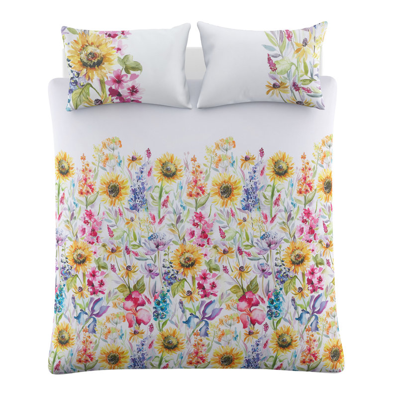 Sunflower Summer Bedset, Kingsize - 2 Standard Pillowcases