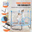 60" Trampoline for Kids Mini Toddler Trampoline with Net Indoor Outdoor-106693740