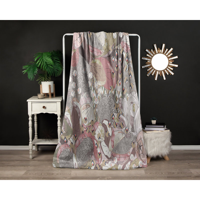 Throw Blanket, 50" W x 60" L