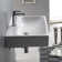 CeraStyle By Nameeks Pinto 18.11'' White Ceramic Rectangular Bathroom Sink with Overflow