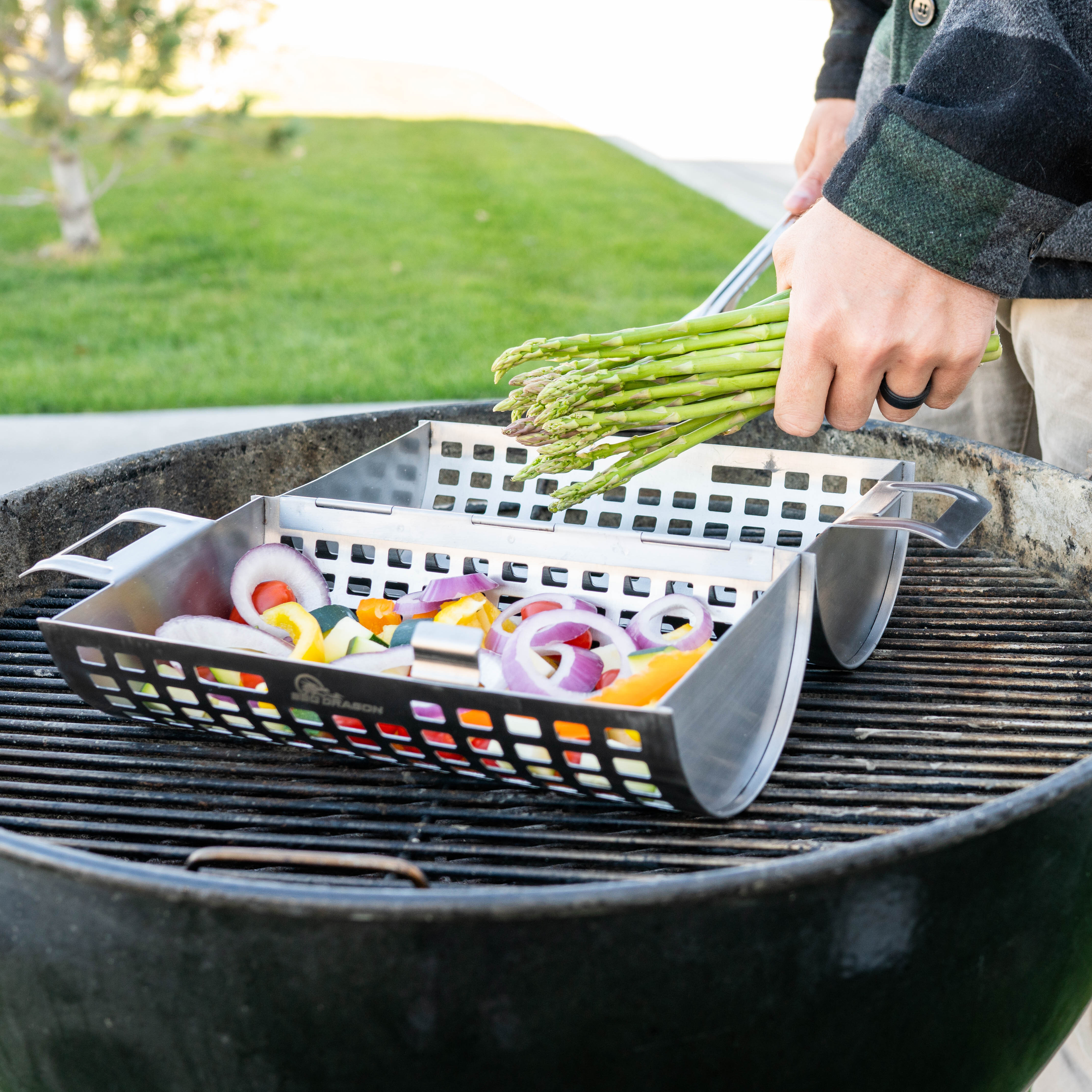 This Weber Grill Basket Improved My Cooking Game