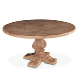 Lyons Round Solid Wood Dining Table