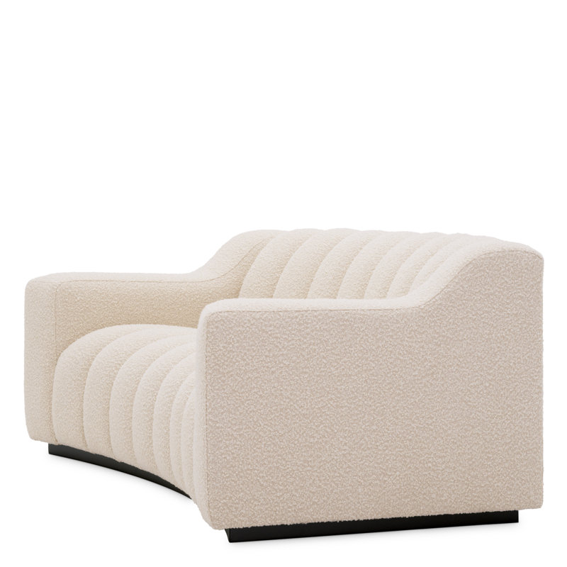Sofa Kelly XS, Cream Polyester Blend