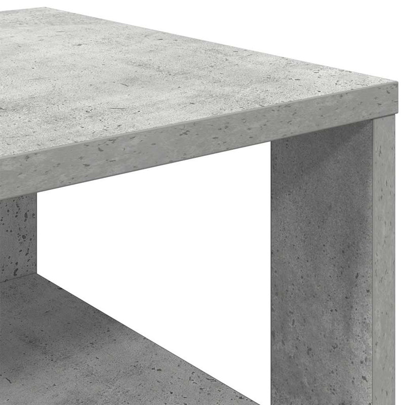 6 Pair Shoe Rack, Concrete Grey