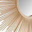Glamour miroir soleil levant or moderne-993020421