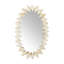 Cicada Oval Solid Wood Mirror