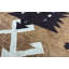 Hand-Knotted High-Quality Black Area Rug