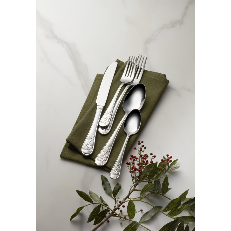Chestnut Ridge 65-Piece Flatware Set