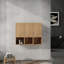 Armoire de salle de bain latérale, portes à fermeture douce, conception à fixation flottante-767168513