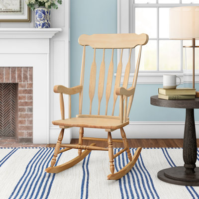 Luhrmann Solid Wood Rocking Chair