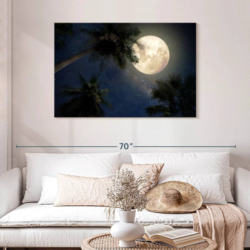 Oberle Tropical Moonlight, 30" H x 45" W