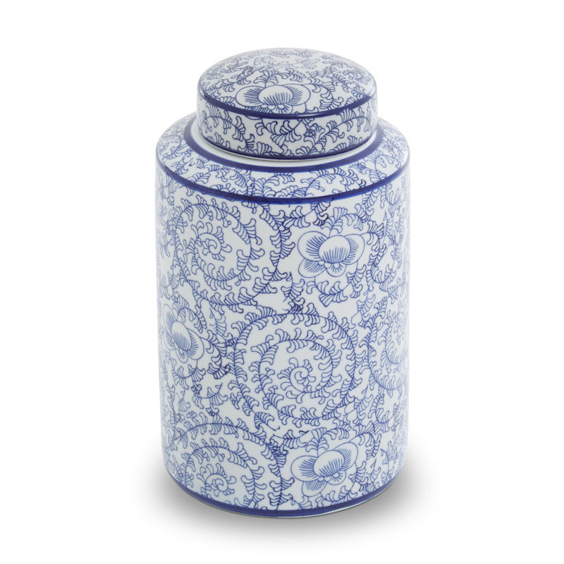 Vrinda Ceramic Decorative Urns & Jars, 31cm x 17cm
