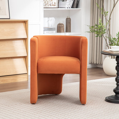 Fauteuil d'appoint en tonneau large de 24 po Jaimyn