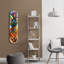 Peinture décorative en verre trempé