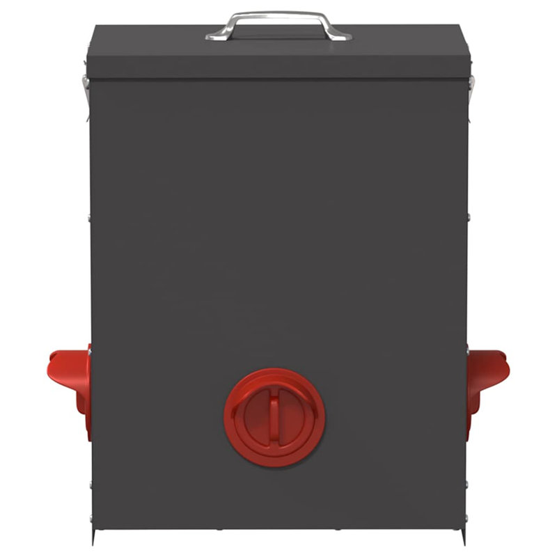 Cold-Rolled Steel Feeder, Black