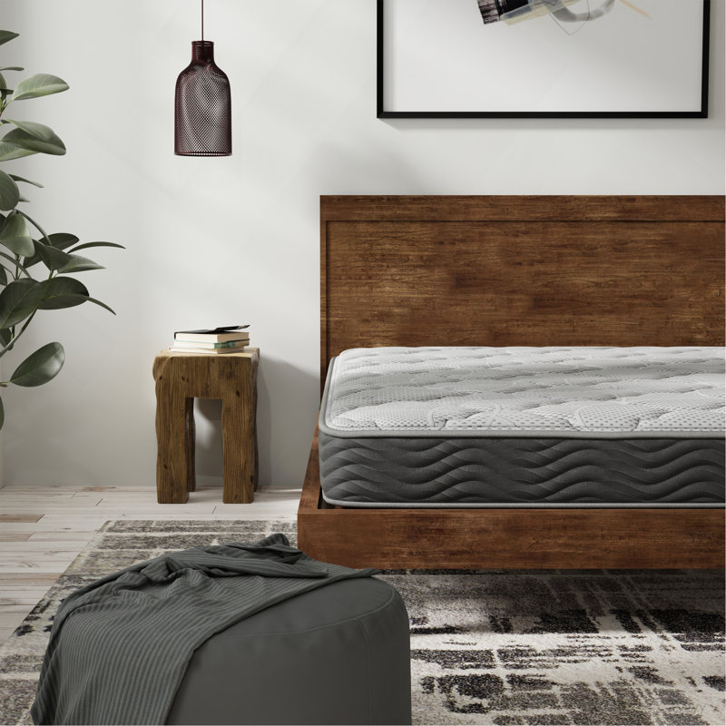 Hybrid 8 Inch Firm Full Mattress With Pocketed Coils, Full