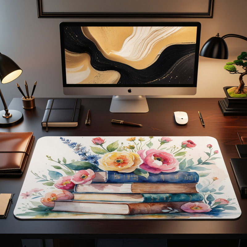 Polyester Desk Pad, 23.6x13.8
