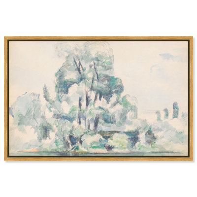 "Banks of the seine", reproduction d'art sur toile par Art Remedy