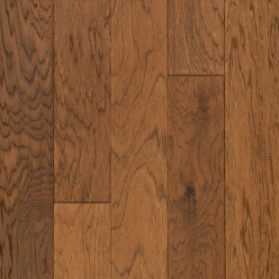 Windworn Hickory Hickory 5'' W Water Resistant Hardwood Flooring