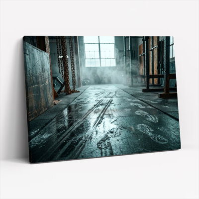 Industrial Warehouse Canvas Wall Art Set Of 1