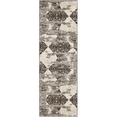 Kazlyn Abstract Beige/Grey Area Rug