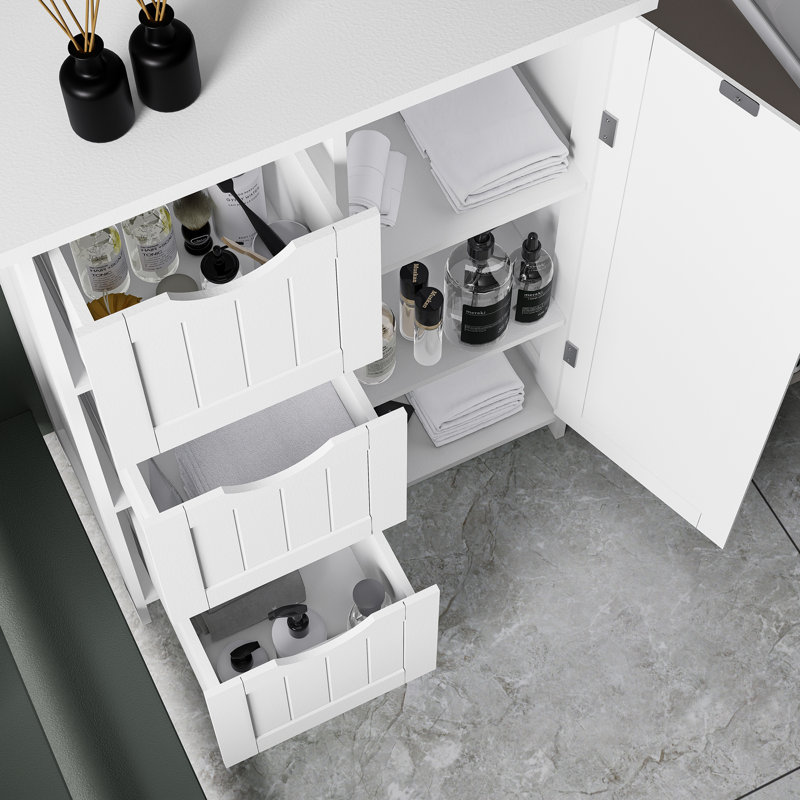 Jeb Bathroom Cabinet, White