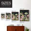 Impression encadrée Moonlit Wildflowers II - bois massif-172043931-172043906